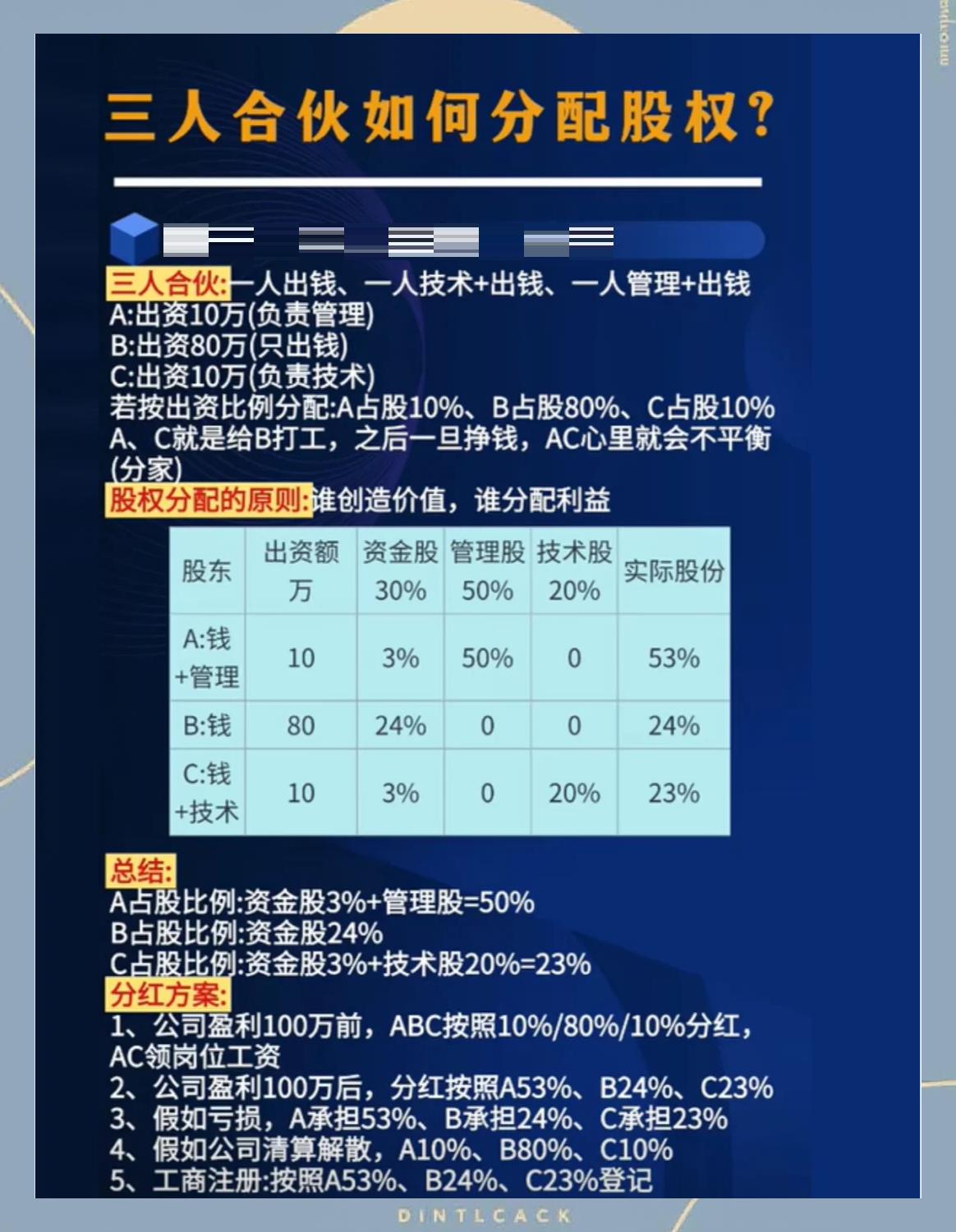 股权分配成功案例(股权分配成功案例怎么写)三亚市